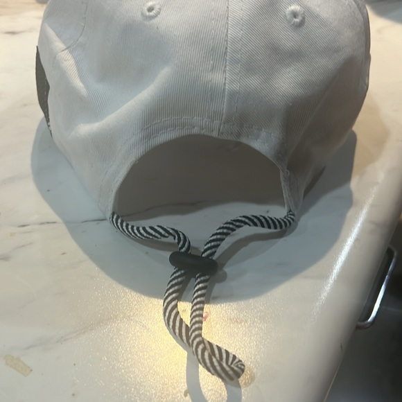 Young & Reckless Women’s Off Limits Sports Hat - White with ponytail loop - Picture 2 of 3